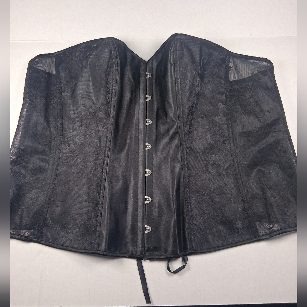 Adore Me Corset Brand New Size 3XL Black NWOT